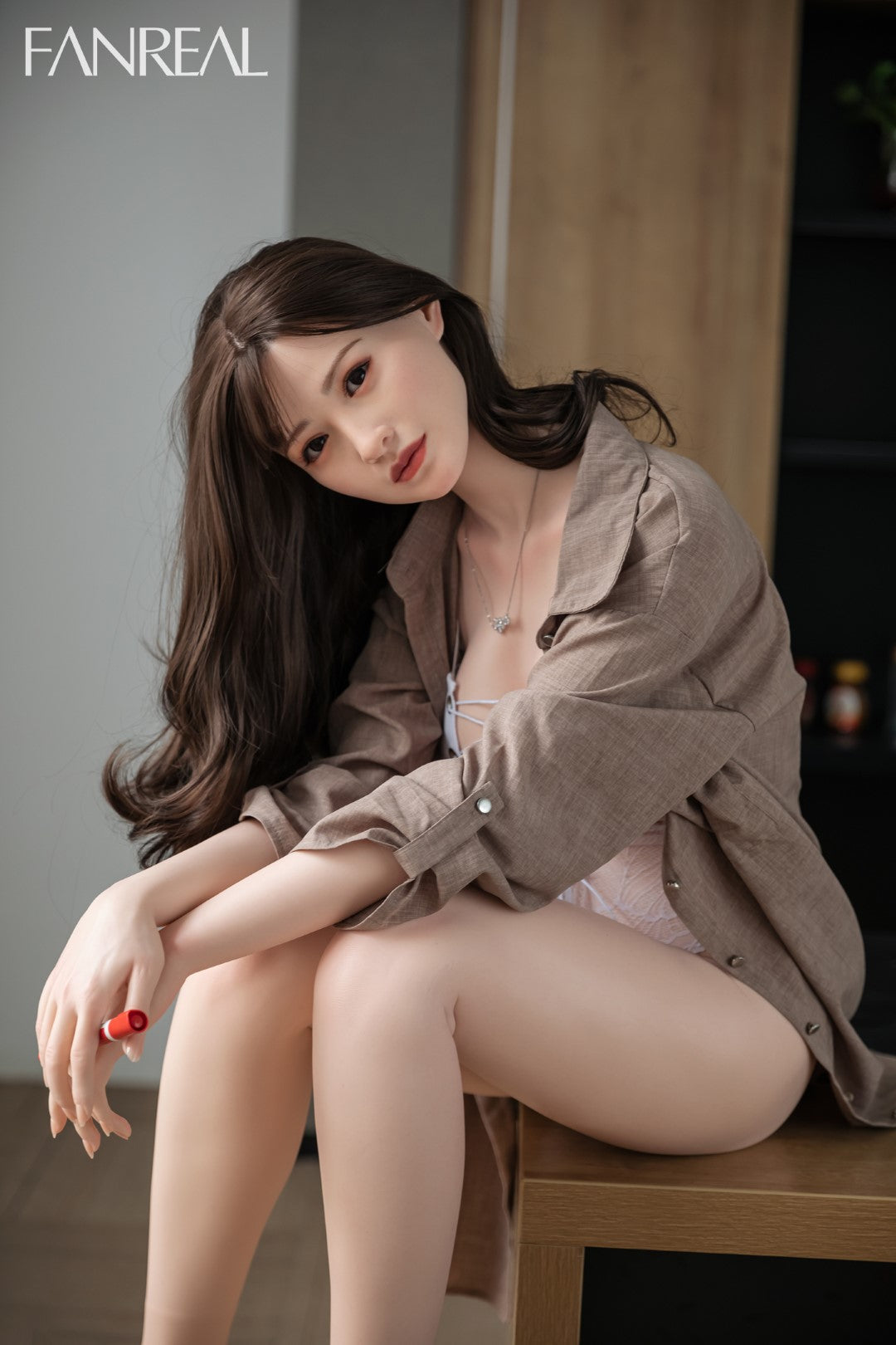 Josie poupée sexuelle (FanReal Doll 162 cm Silicone C-Cup)