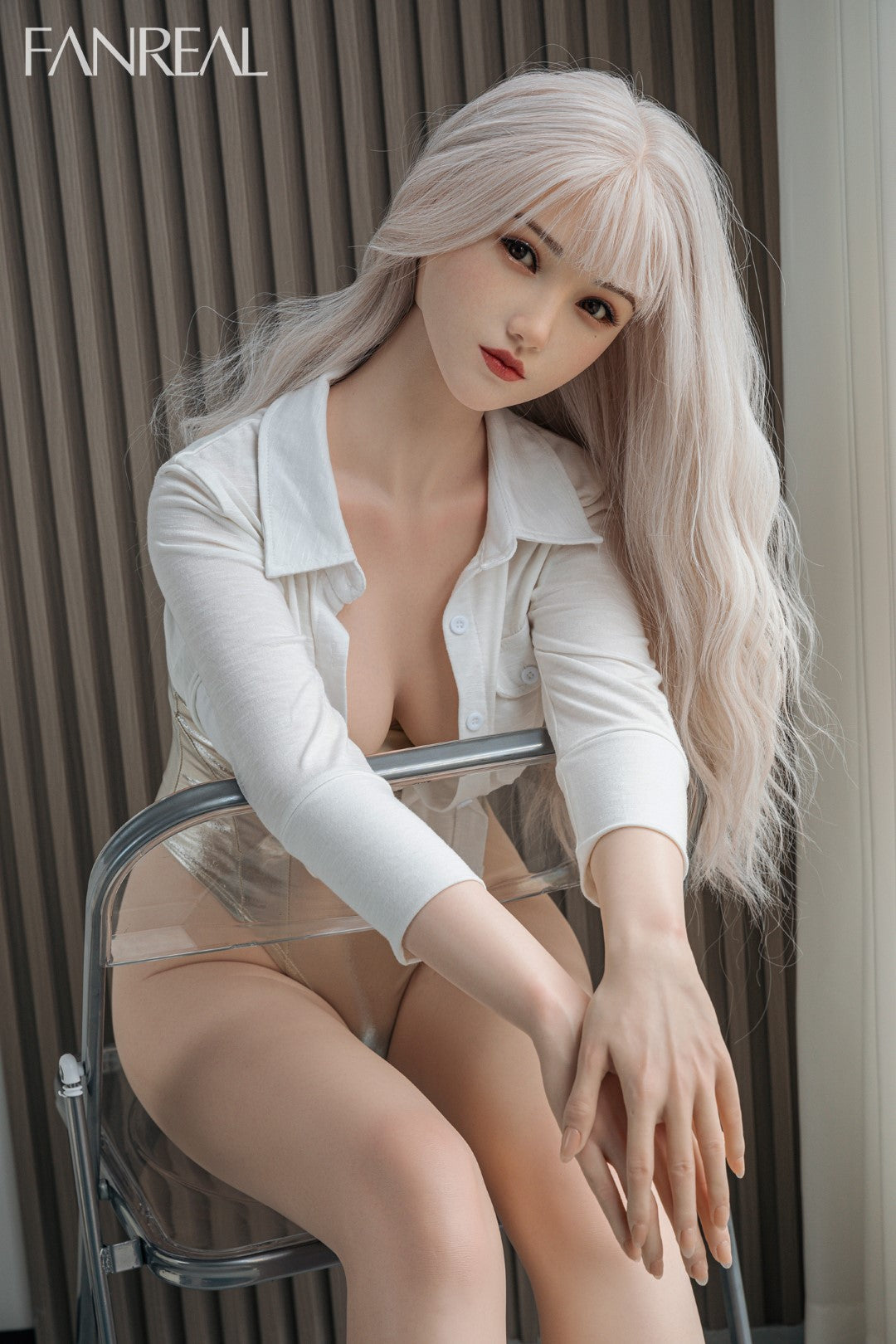 Yao poupée sexuelle (FanReal Doll 162 cm Silicone C-Cup)