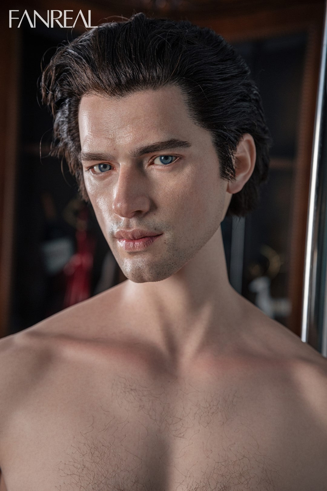 Carter mâle poupée sexuelle (FanReal Doll 173 cm (Silicone)