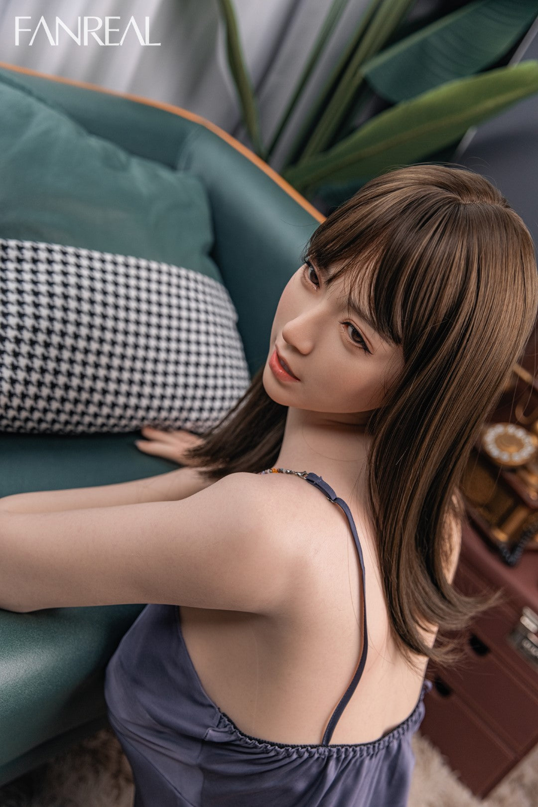 Torse de Xue poupée sexuelle (FanReal Doll 95 cm G-cup Silicone)