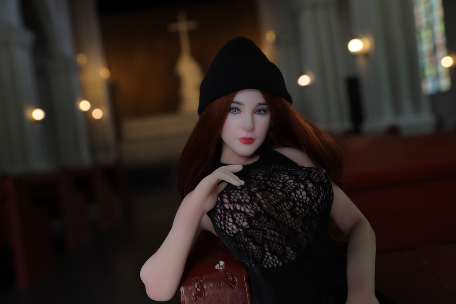 Manie poupée sexuelle (Climax Doll Mini bonnet F 60cm Silicone)