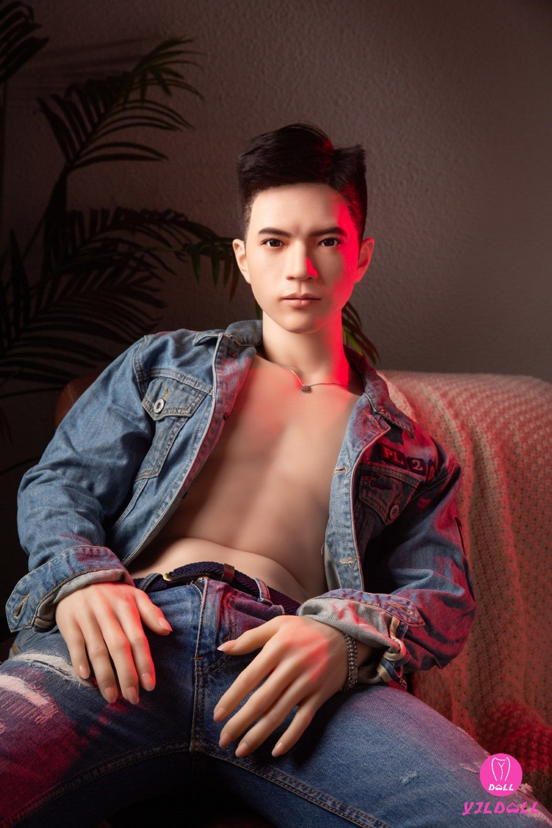 Edward mâle poupée sexuelle (YJL Doll 177cm MD018 Silicone)
