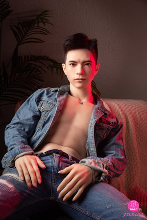 Edward mâle poupée sexuelle (YJL Doll 177cm MD018 Silicone)