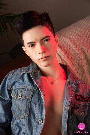 Edward mâle poupée sexuelle (YJL Doll 177cm MD018 Silicone)