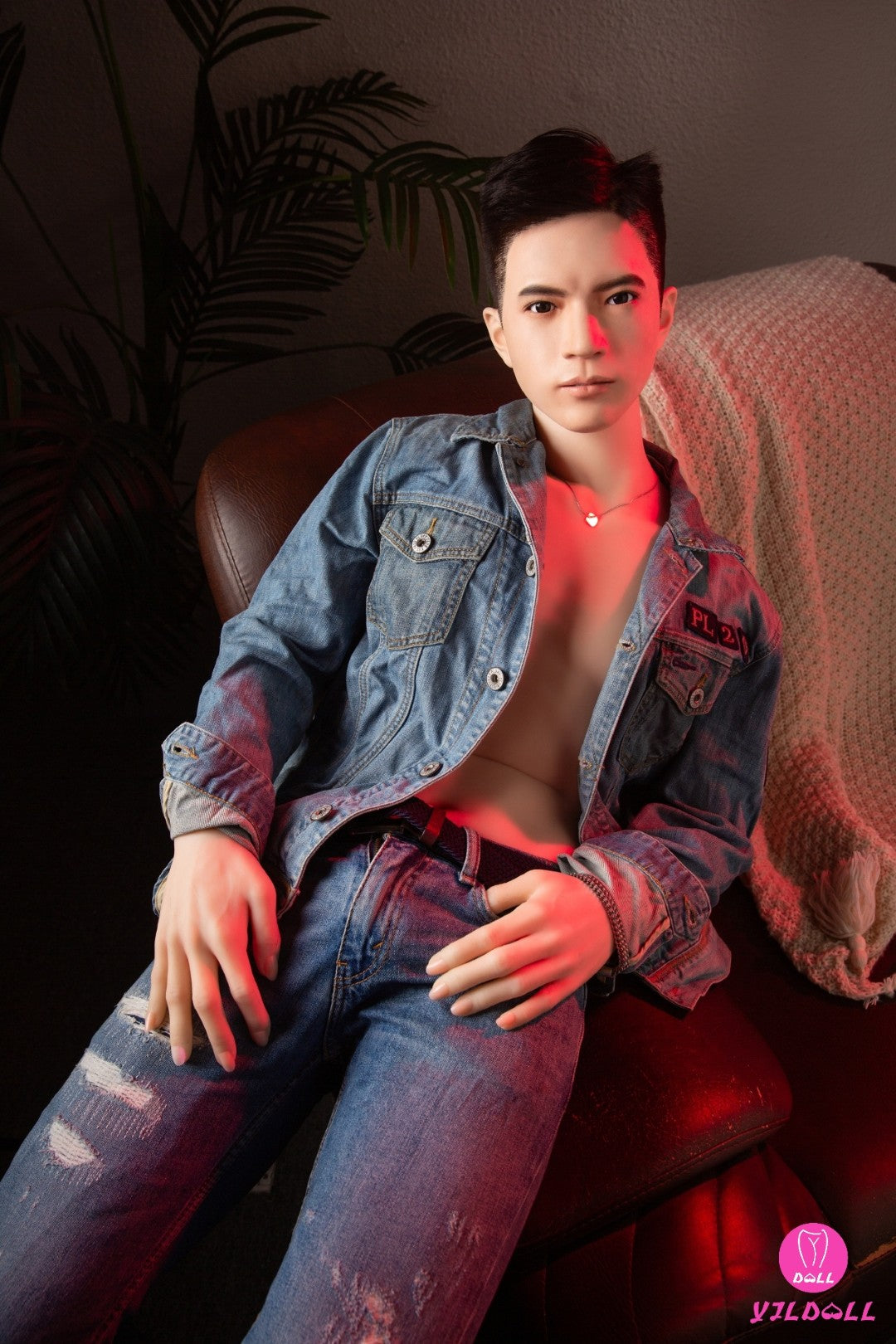 Edward mâle poupée sexuelle (YJL Doll 177cm MD018 Silicone)
