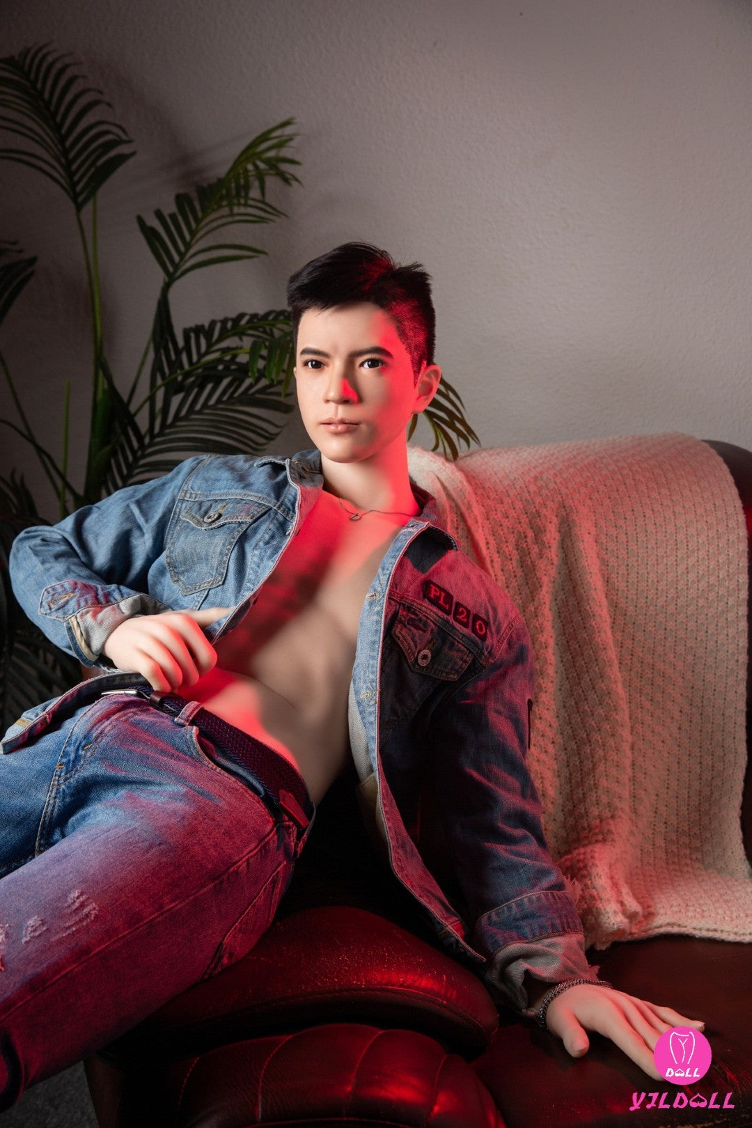 Edward mâle poupée sexuelle (YJL Doll 177cm MD018 Silicone)