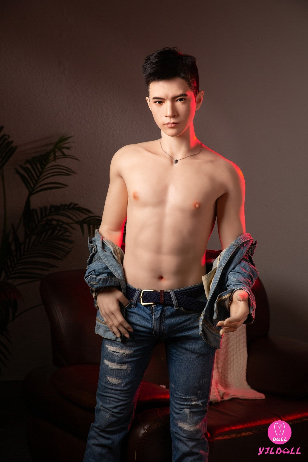Édouard Mâle poupée sexuelle (YJL Doll 177 cm (MD018 Silicone)