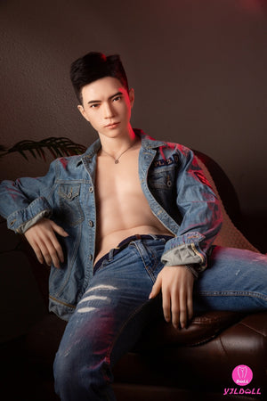 Edward mâle poupée sexuelle (YJL Doll 177cm MD018 Silicone)