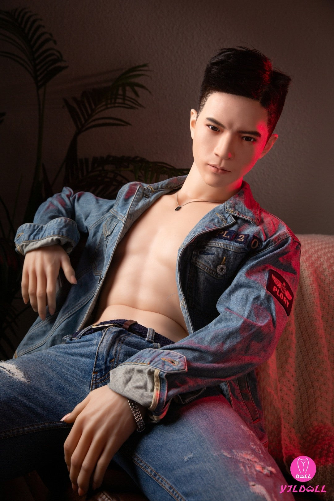 Edward mâle poupée sexuelle (YJL Doll 177cm MD018 Silicone)