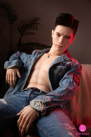 Edward mâle poupée sexuelle (YJL Doll 177cm MD018 Silicone)