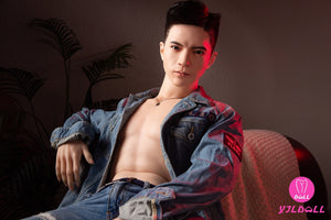 Edward mâle poupée sexuelle (YJL Doll 177cm MD018 Silicone)