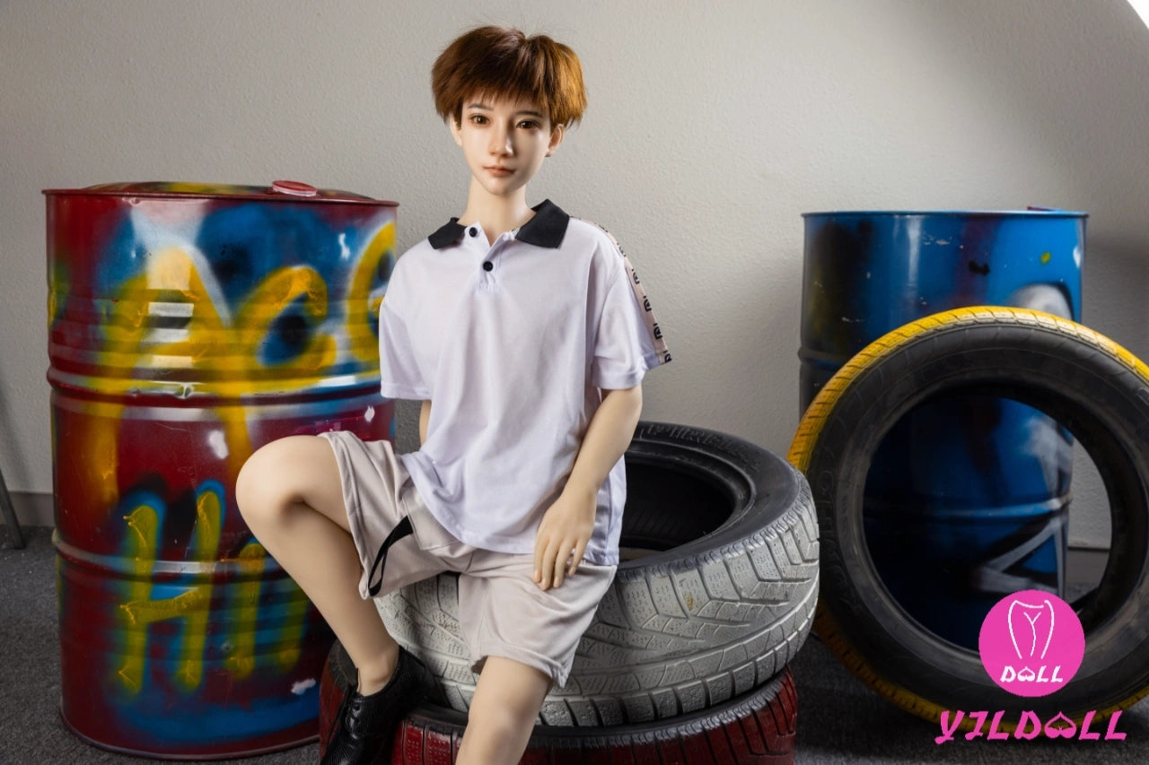 Jean mâle poupée sexuelle (YJL Doll 135 cm MD004 TPE+Silicone)