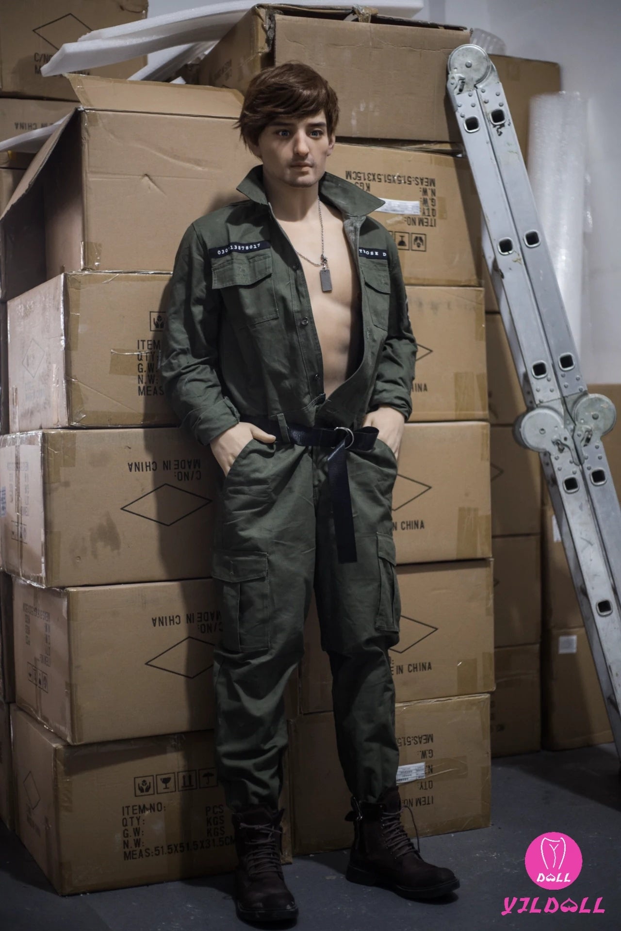 Robert Male poupée sexuelle (YJL Doll 175cm MD006 TPE)