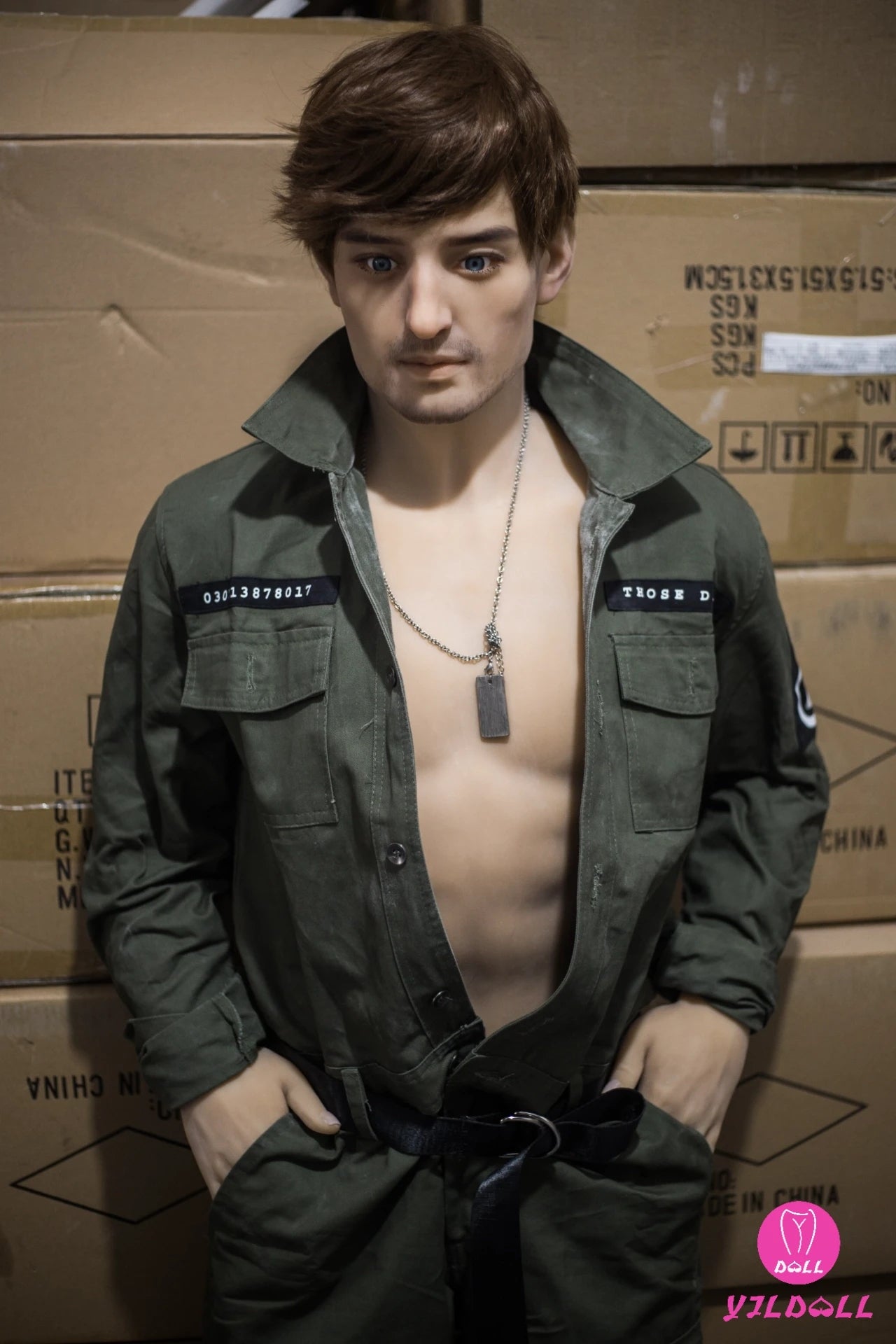 Robert Male poupée sexuelle (YJL Doll 175cm MD006 TPE)