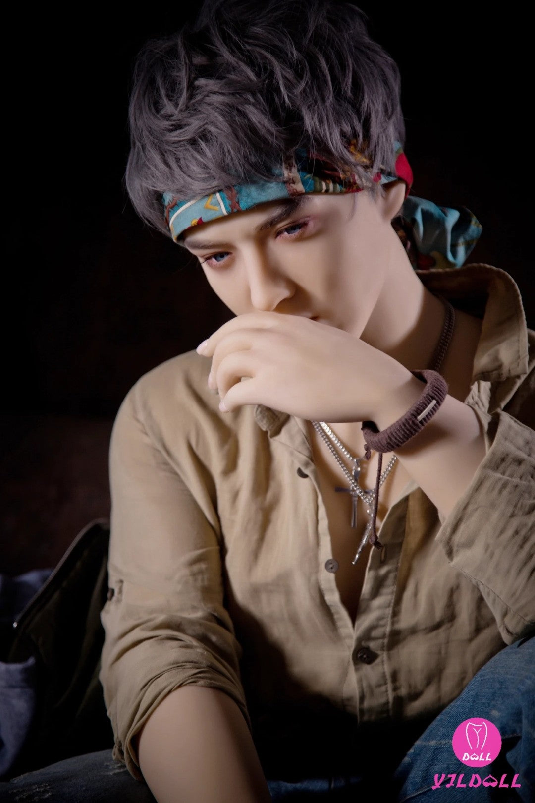 Benjamin Mâle poupée sexuelle (YJL Doll 180 cm MD008 TPE)