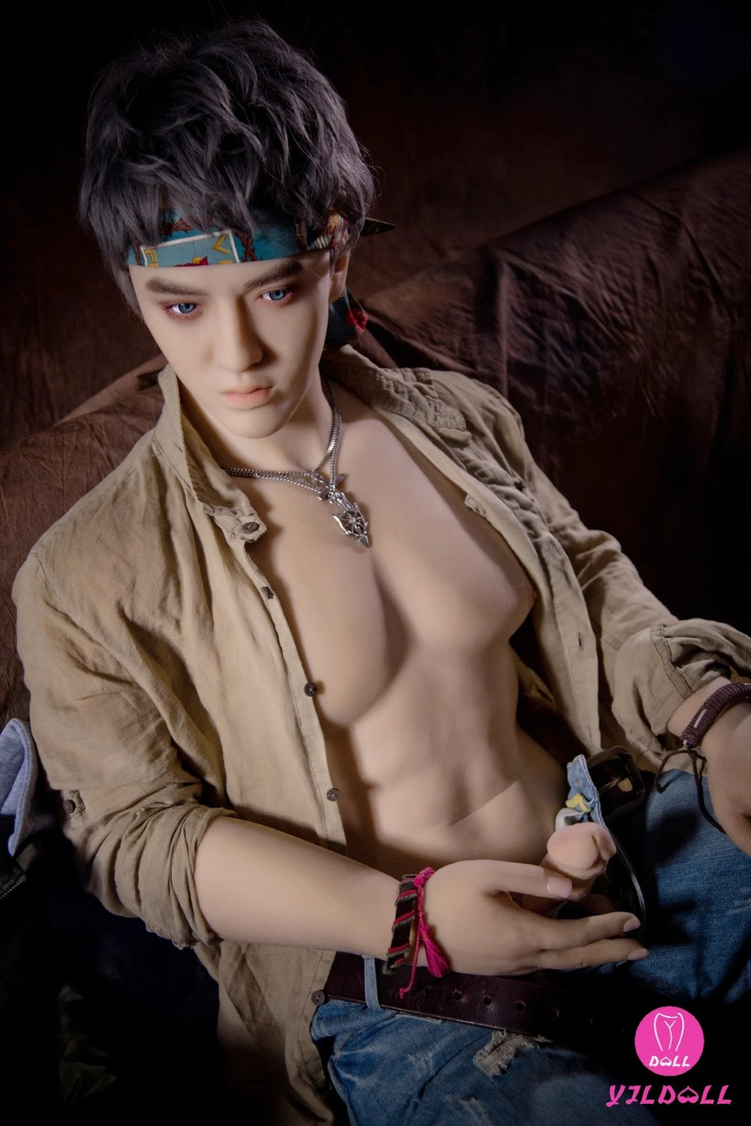 Benjamin Mâle poupée sexuelle (YJL Doll 180 cm MD008 TPE)