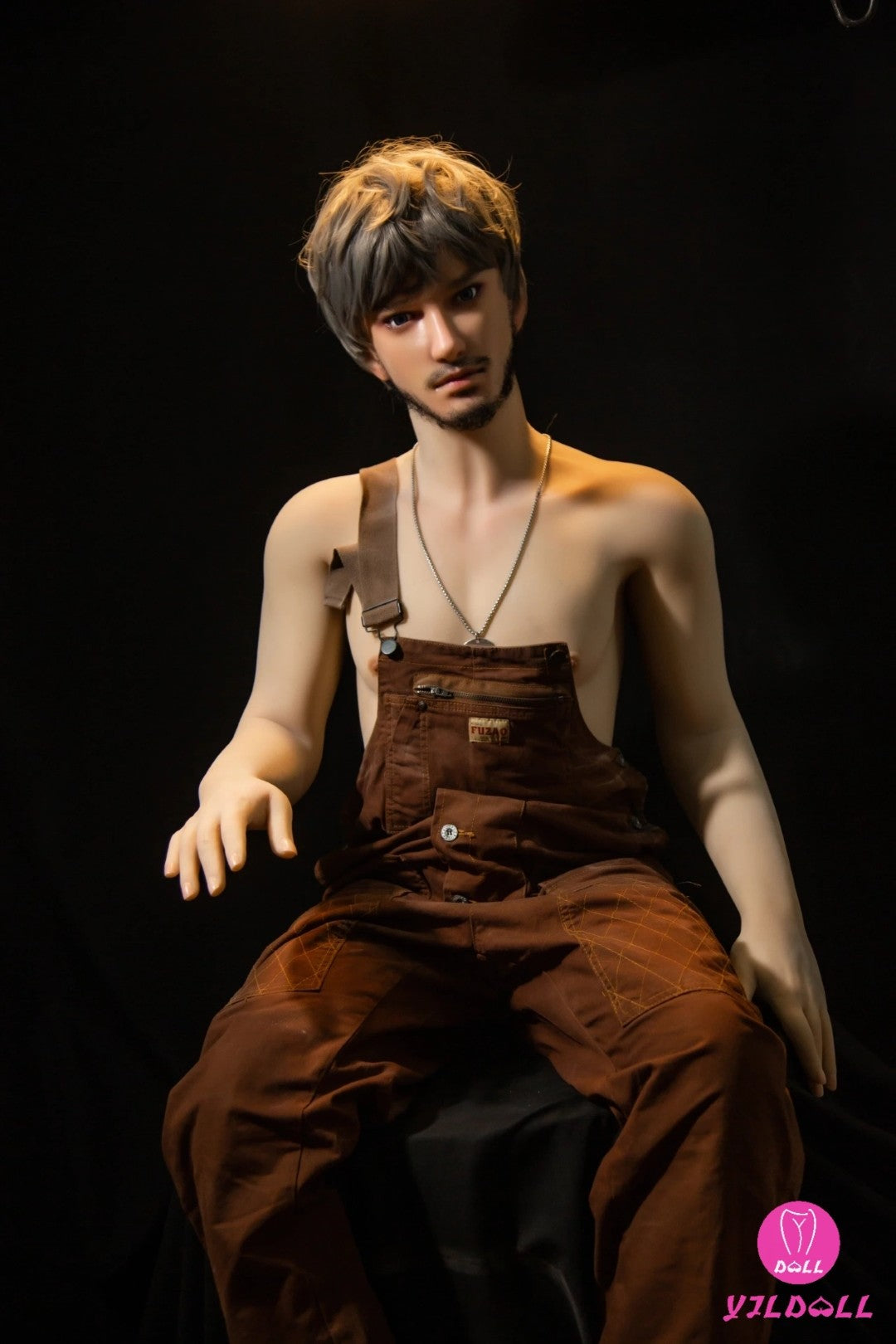 Thomas Mâle poupée sexuelle (YJL Doll 175 cm MD009 TPE+Silicone)