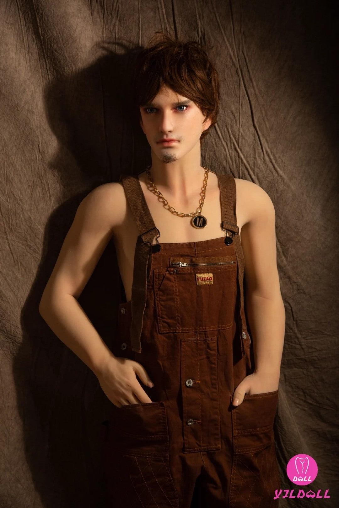 Thomas mâle poupée sexuelle (YJL Doll 175cm MD009 TPE + silicone)