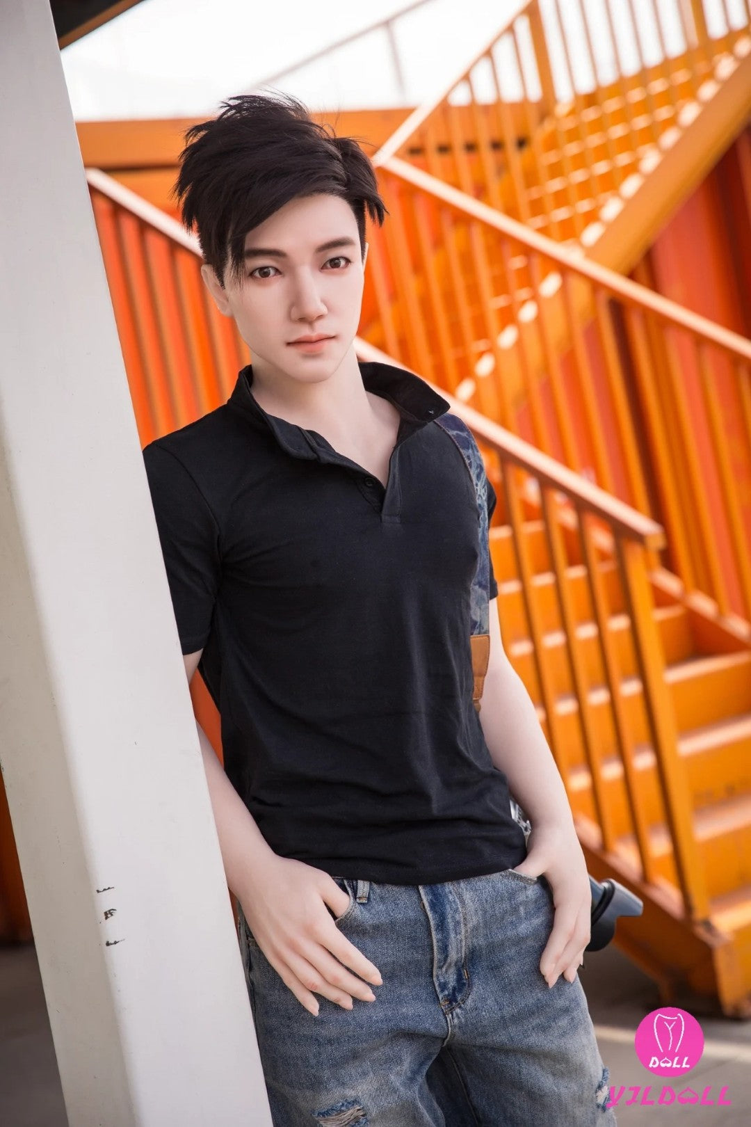 Jack mâle poupée sexuelle (YJL Doll 177 cm (MD010 Silicone)