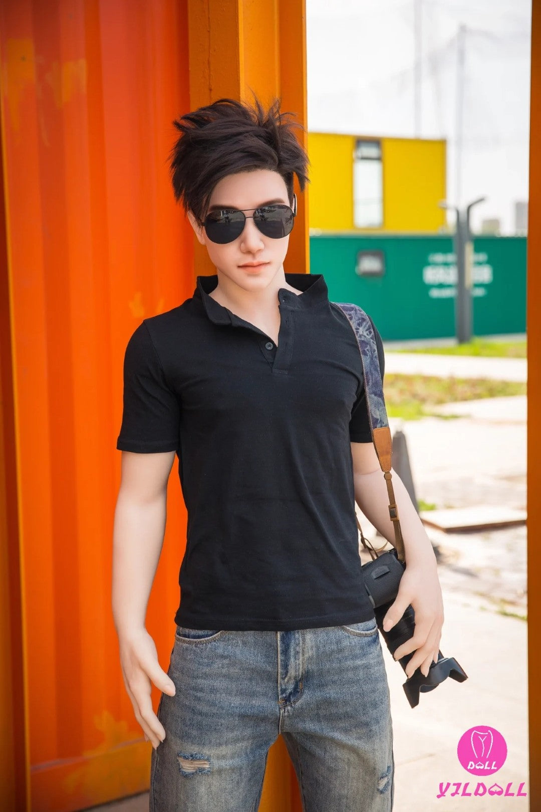 Jack mâle poupée sexuelle (YJL Doll 177 cm (MD010 Silicone)