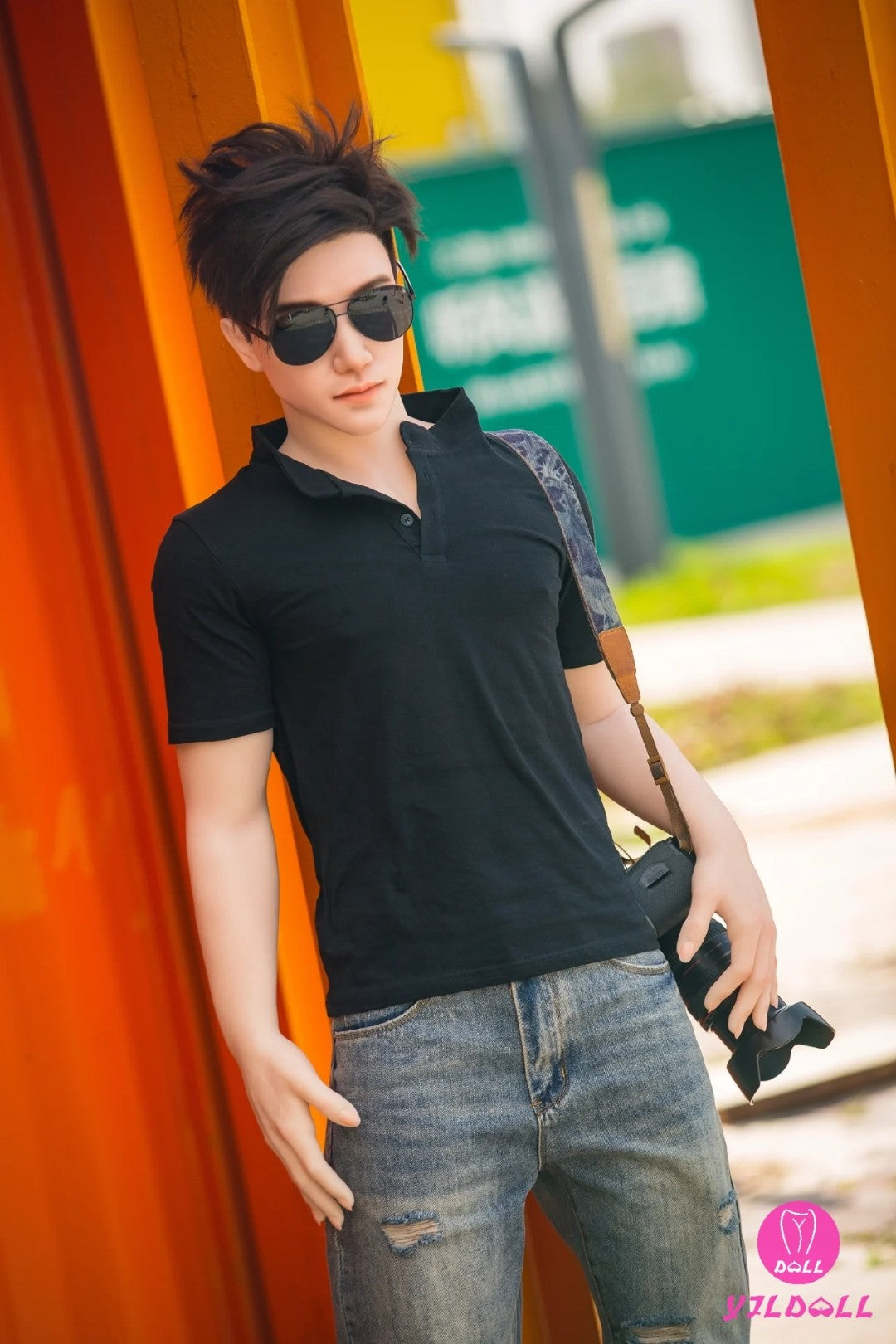 Jack mâle poupée sexuelle (YJL Doll 177 cm (MD010 Silicone)