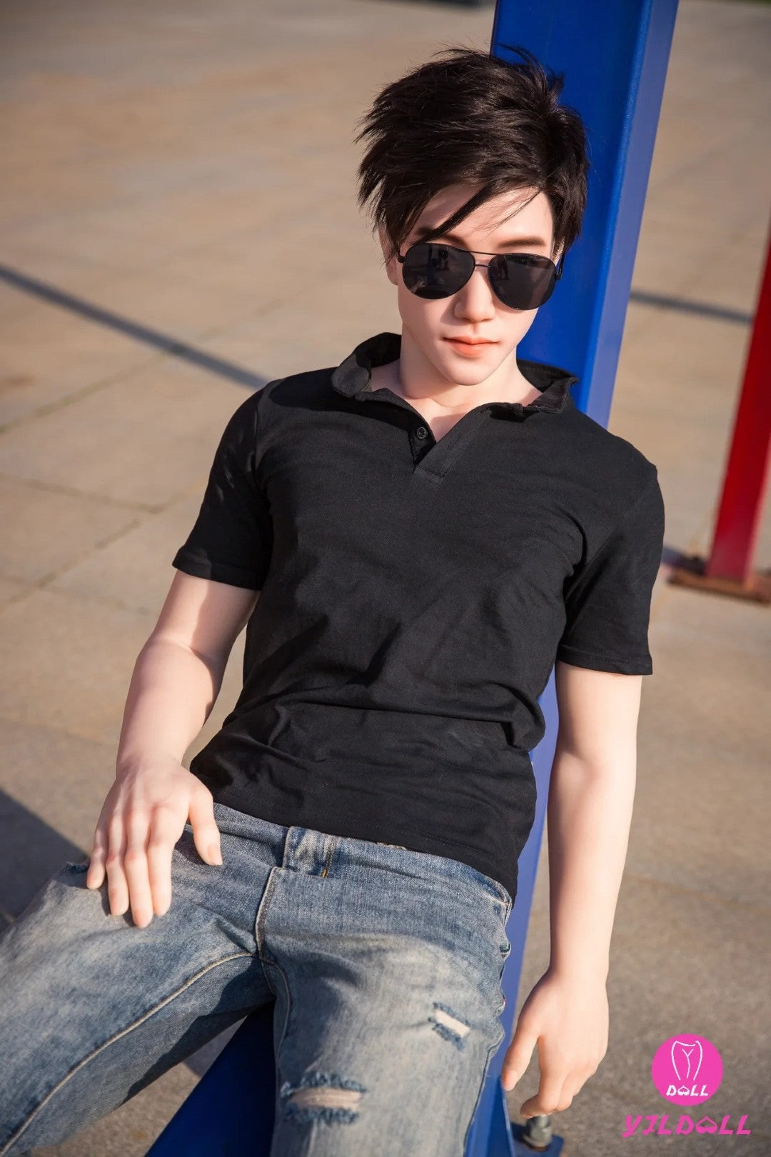 Jack mâle poupée sexuelle (YJL Doll 177 cm (MD010 Silicone)
