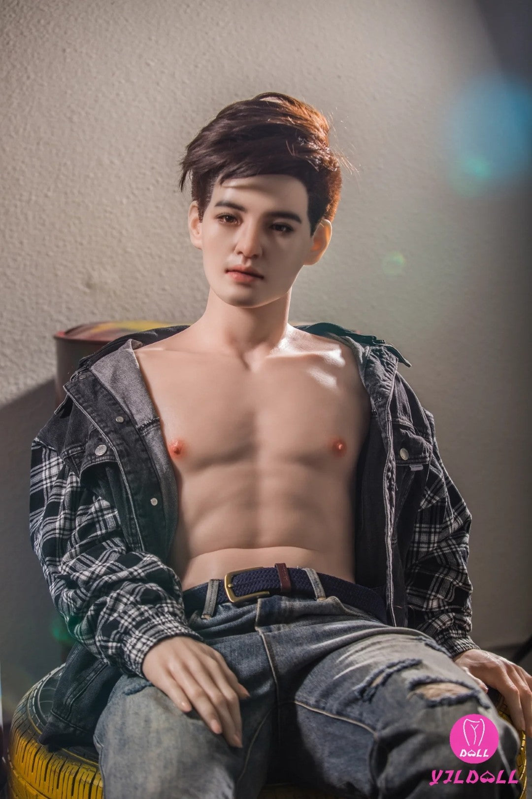Joseph mâle poupée sexuelle (YJL Doll 177cm MD011 Silicone)