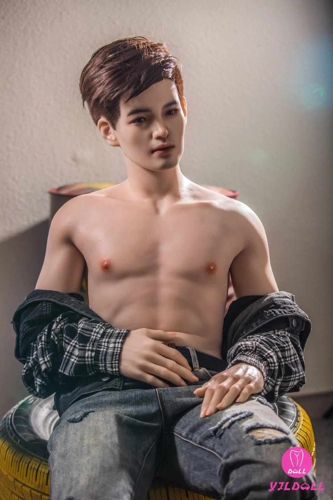 Joseph mâle poupée sexuelle (YJL Doll 177cm MD011 Silicone)