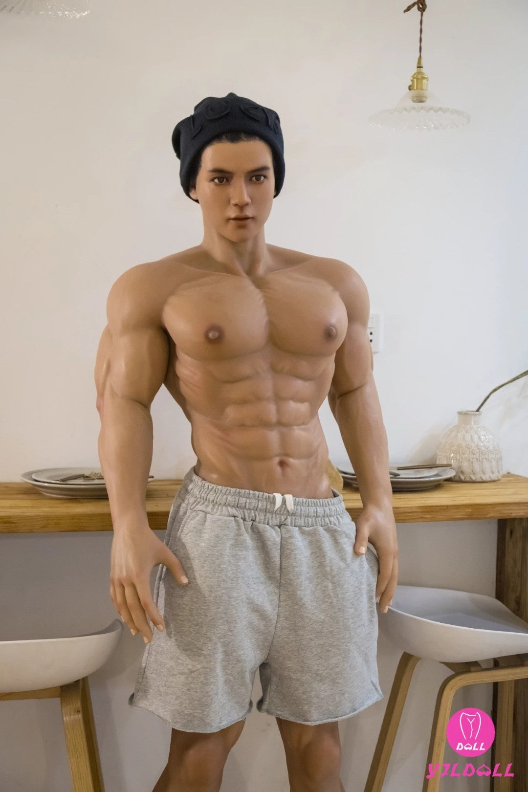 Richard Mâle poupée sexuelle (YJL Doll 180 cm (MD012 Silicone)