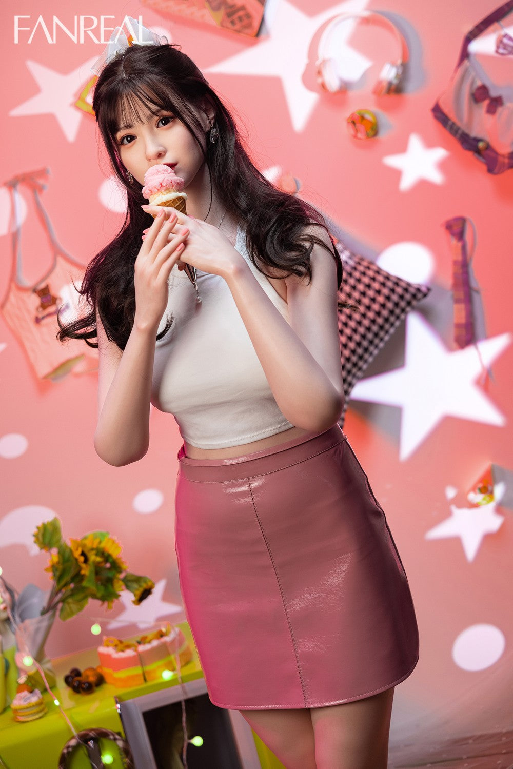 Josie poupée sexuelle (FanReal Doll 163cm C-cup Silicone)