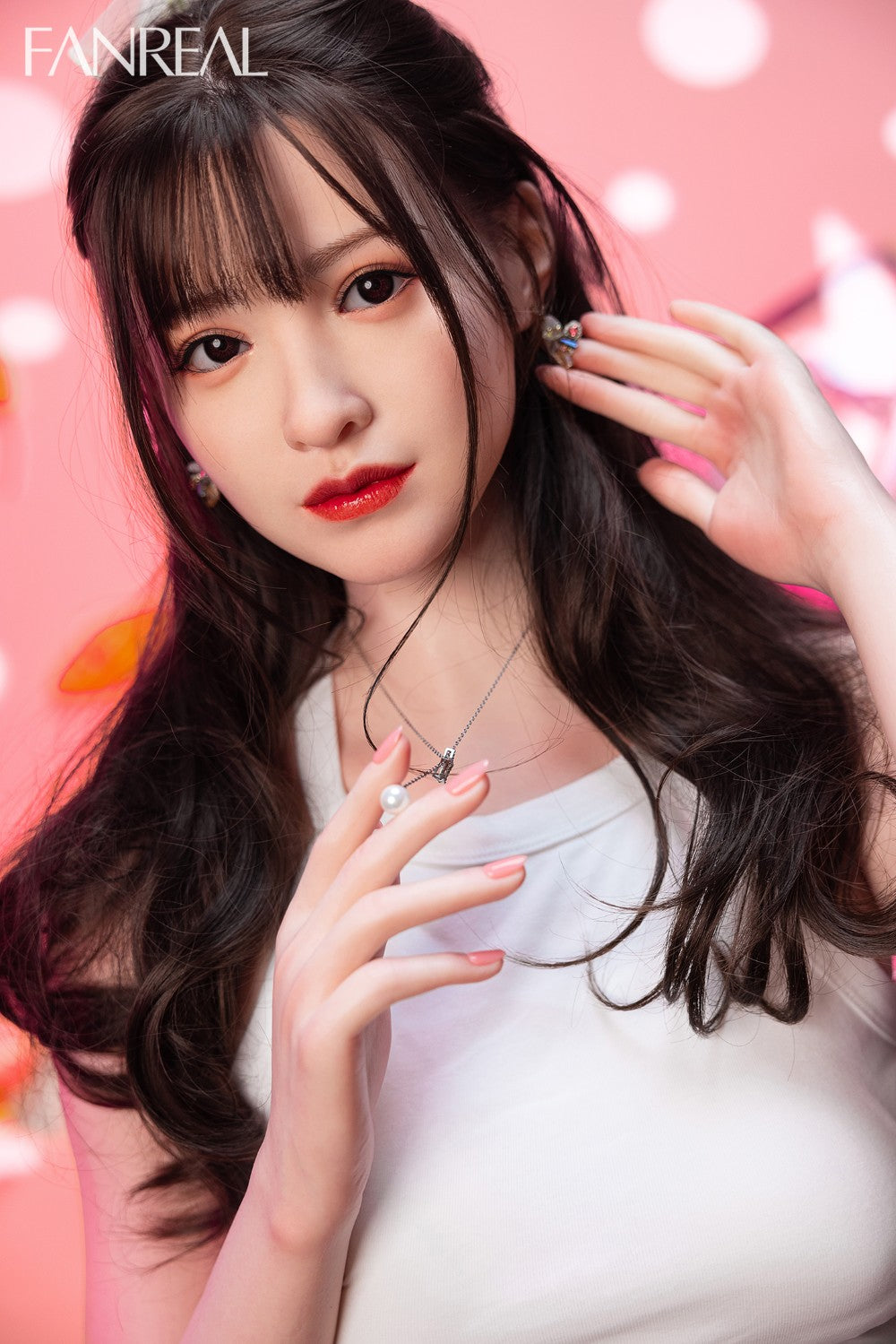 Josie poupée sexuelle (FanReal Doll 163cm C-cup Silicone)