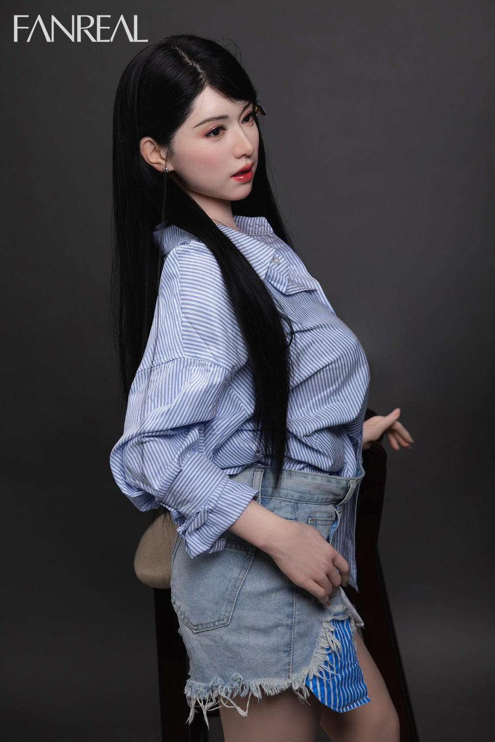 Kimmy poupée sexuelle (FanReal Doll Silicone F-Cup de 155 cm)