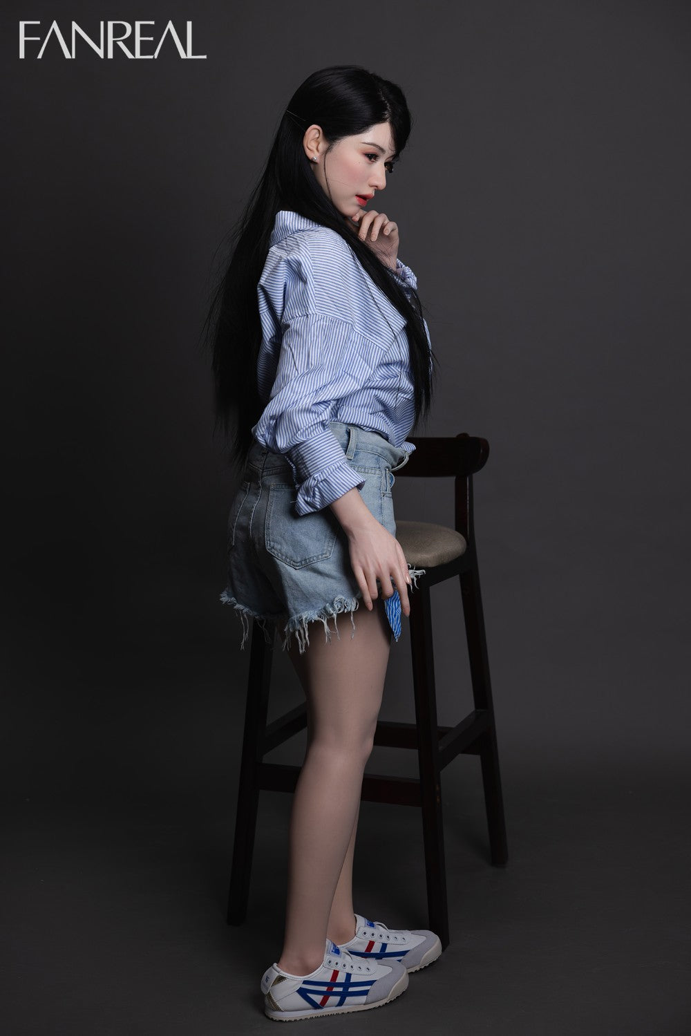 Kimmy poupée sexuelle (FanReal Doll Bonnet F 155 cm RST Silicone)