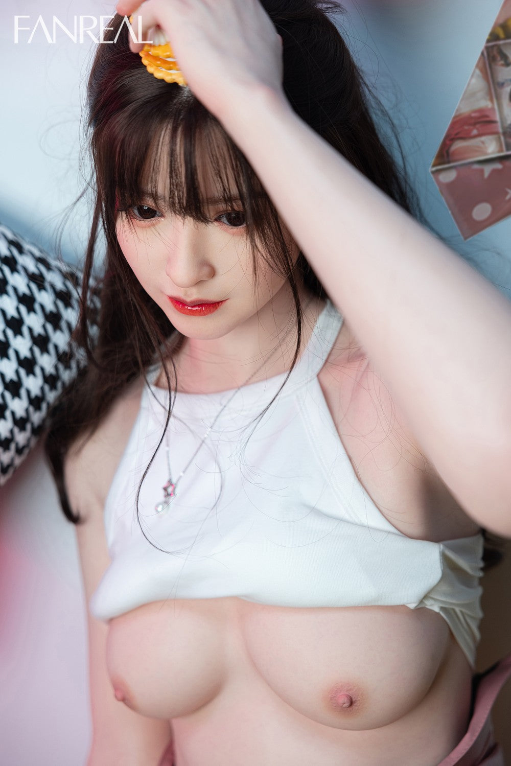 Josie poupée sexuelle (FanReal Doll 163cm C-cup Silicone)