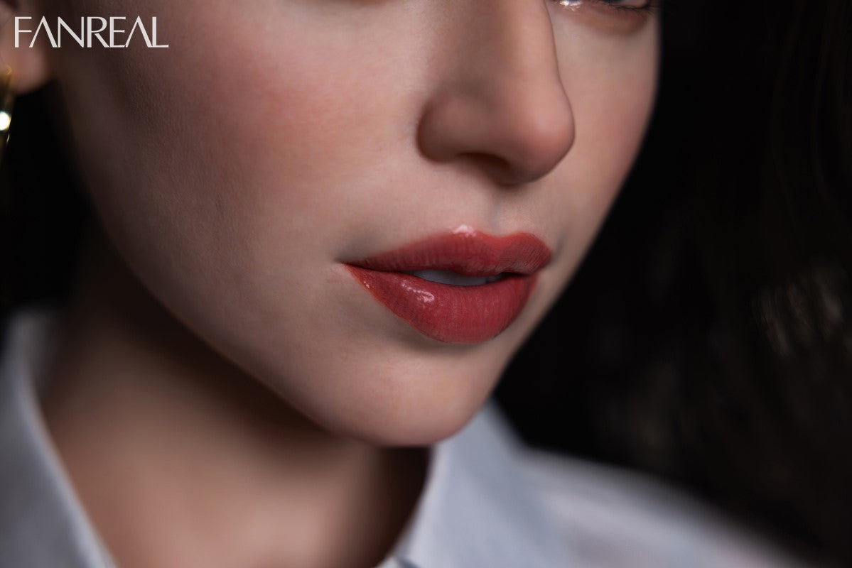 Gina poupée sexuelle (FanReal Doll 170 cm bonnet D en silicone)