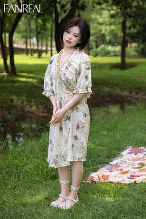 Molly poupée sexuelle (FanReal Doll 153 cm de silicone B-tobe)