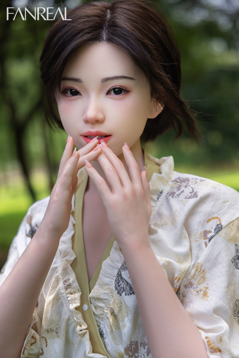 Molly poupée sexuelle (FanReal Doll 153 cm bonnet B en silicone)