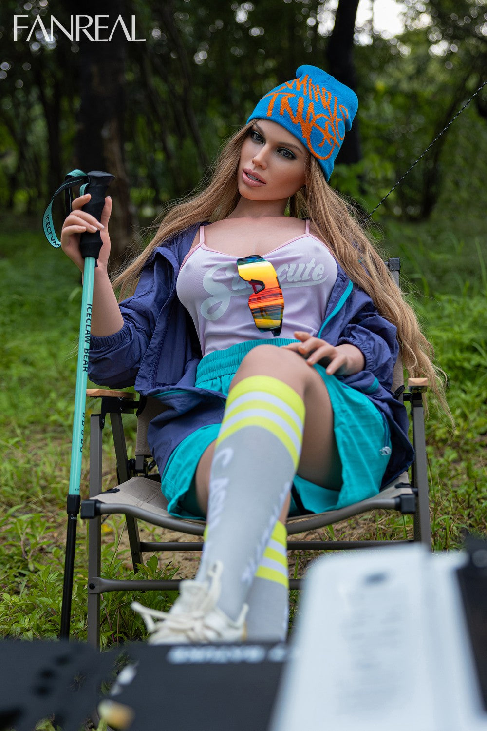 Kelly poupée sexuelle (FanReal Doll Bonnet F 155 cm RST Silicone)