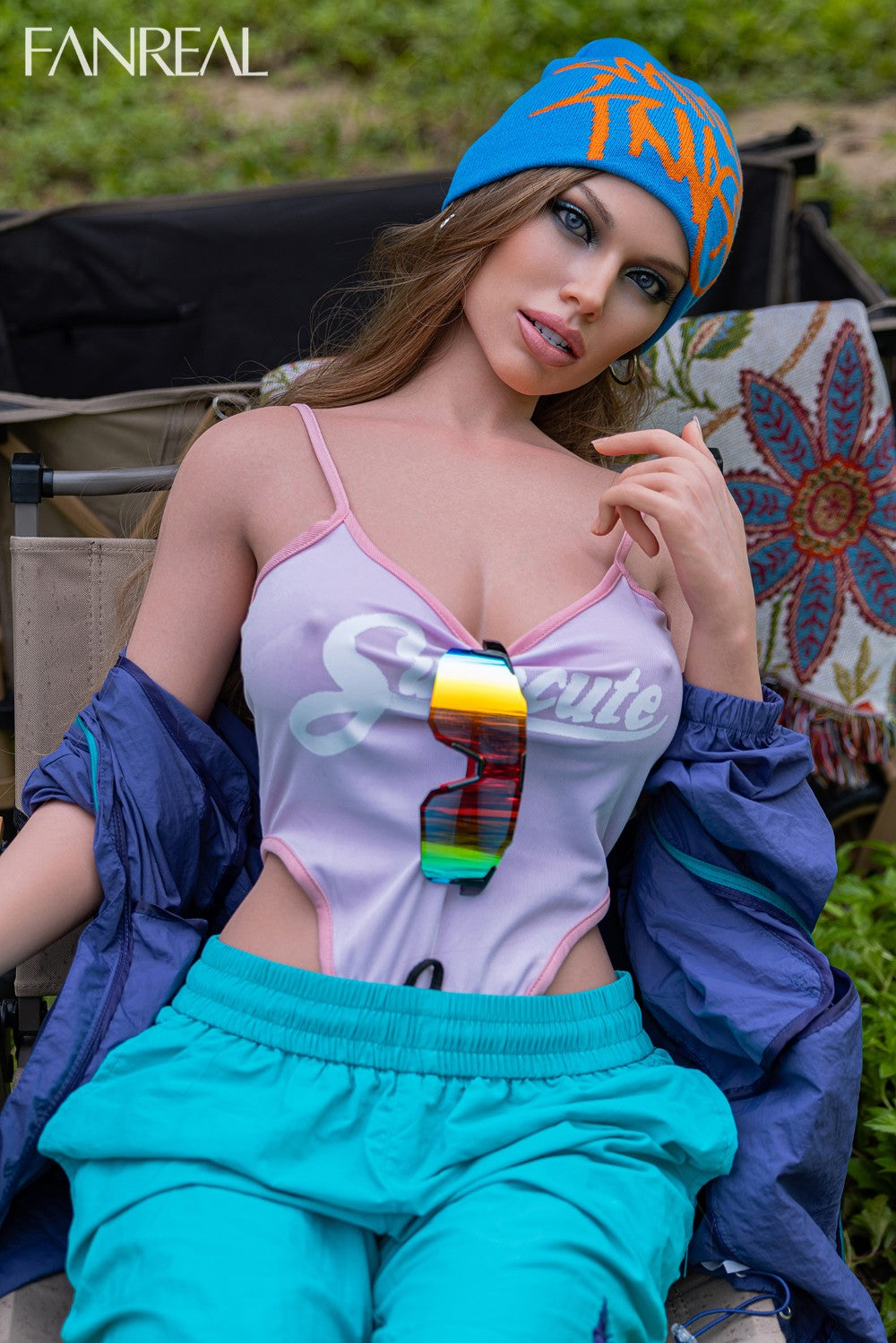 Kelly poupée sexuelle (FanReal Doll Bonnet F 155 cm RST Silicone)