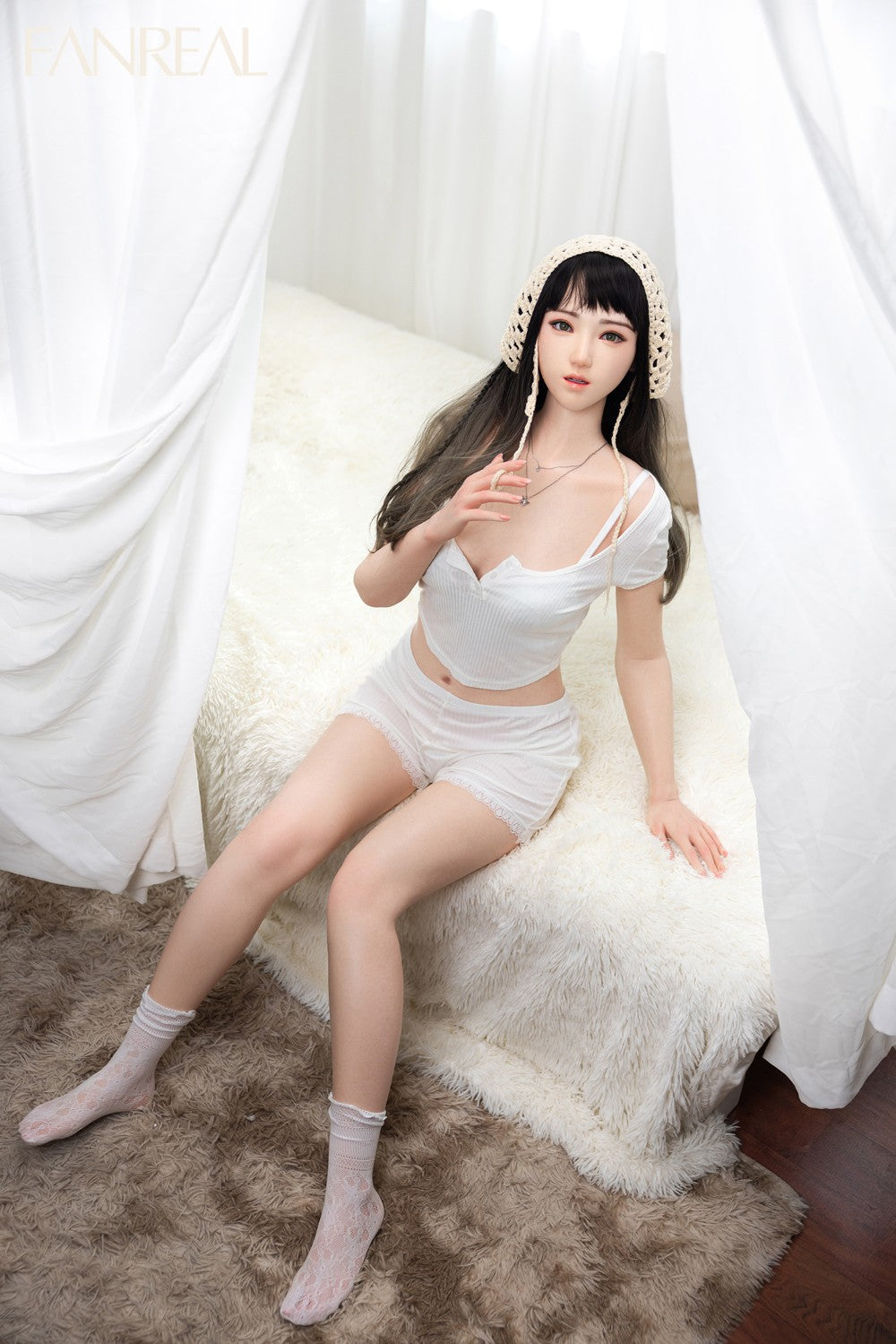 Jia poupée sexuelle (FanReal Doll 158 cm en silicone B-tobe)