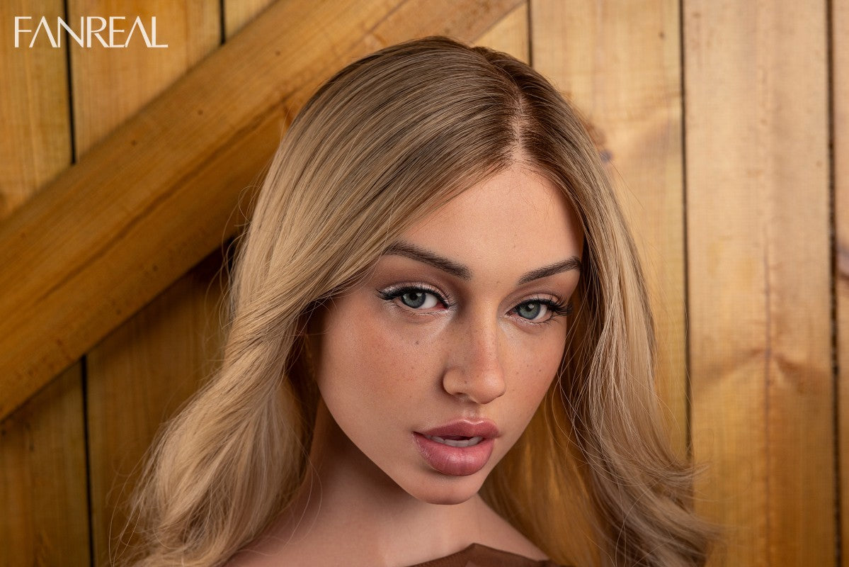 Lila Torse poupée sexuelle (FanReal Doll 95 cm G-cup Silicone)