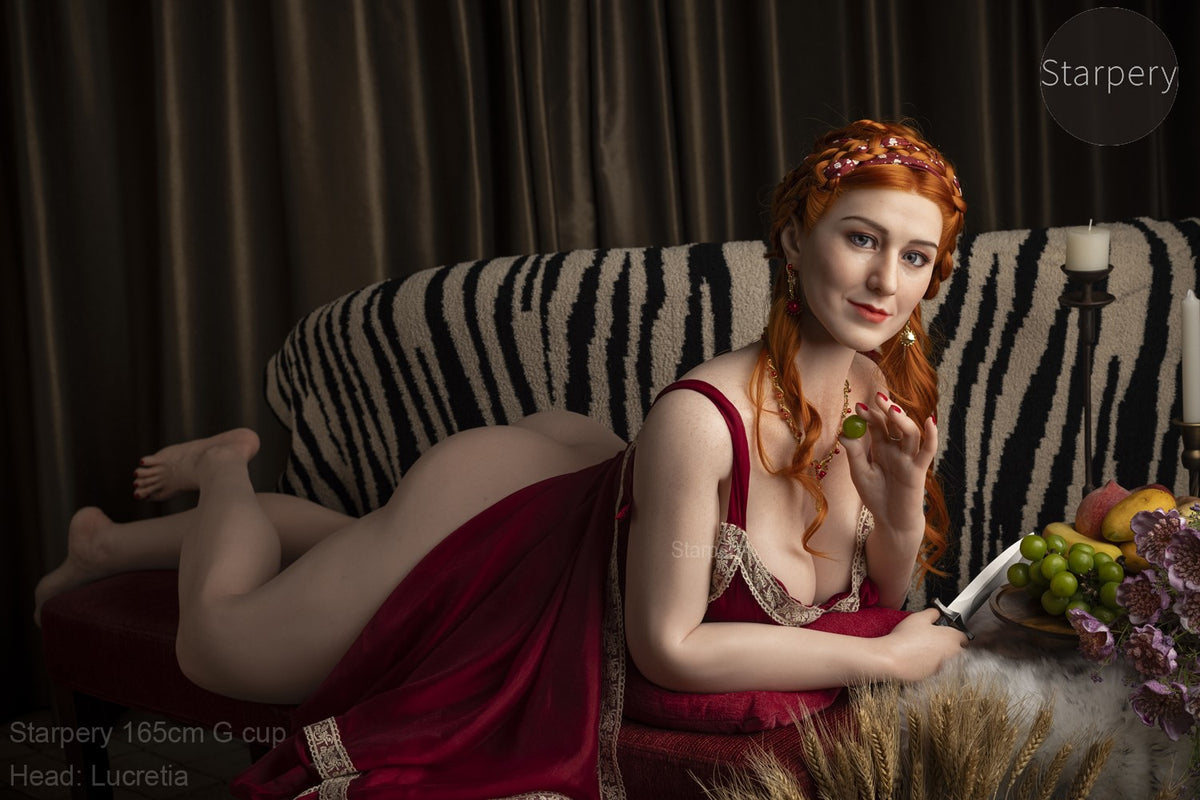 Lucrèce poupée sexuelle (Starpery Bonnet G 165 cm TPE+Silicone)