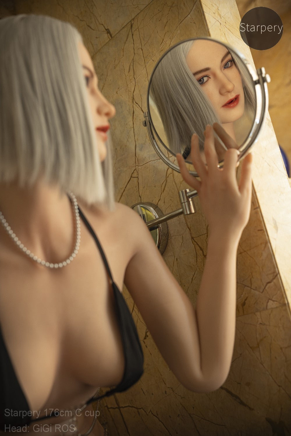Gigi poupée sexuelle (Starpery 176 cm bonnet C TPE+Silicone)
