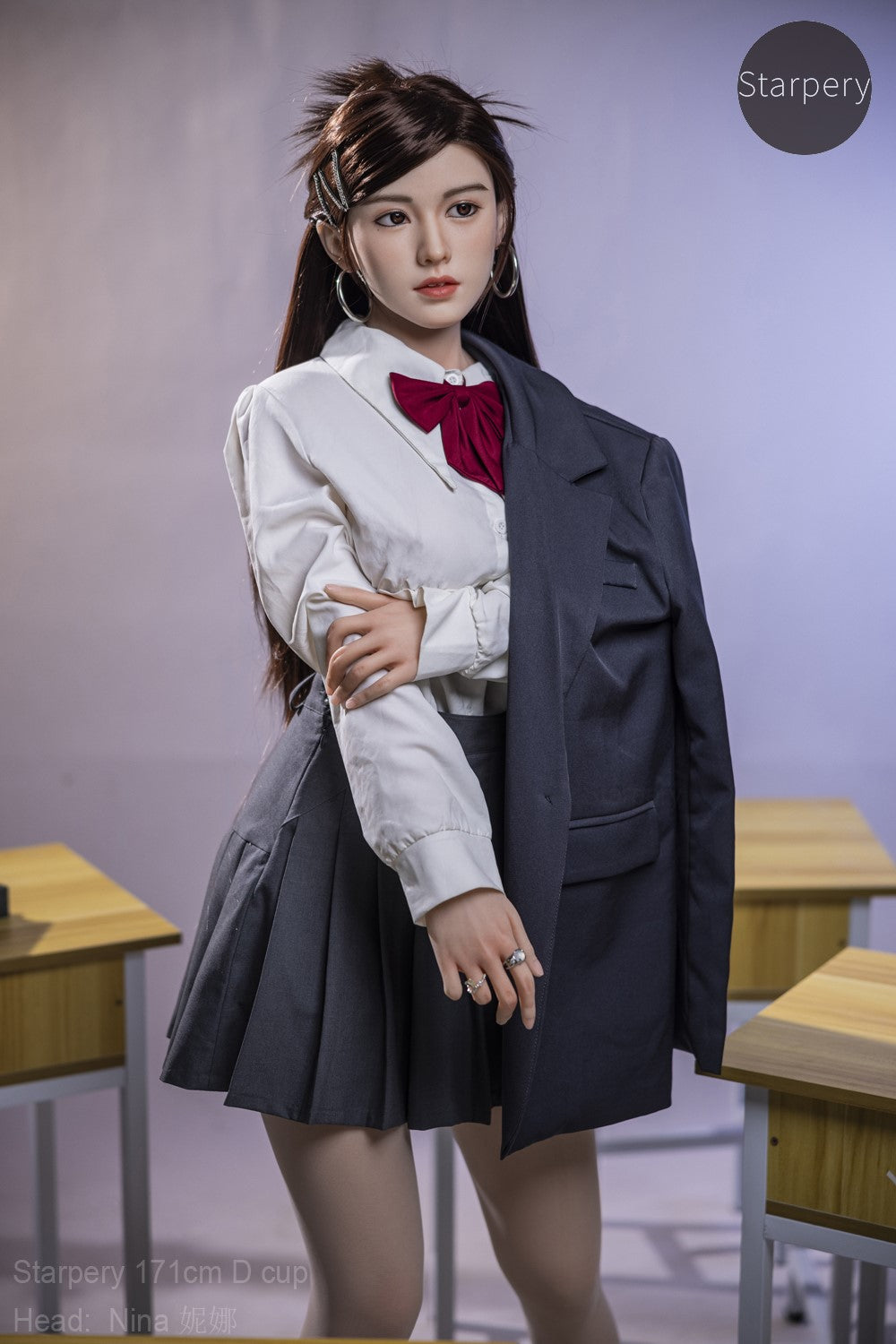 Nina poupée sexuelle (Starpery 171 cm bonnet D TPE+Silicone)