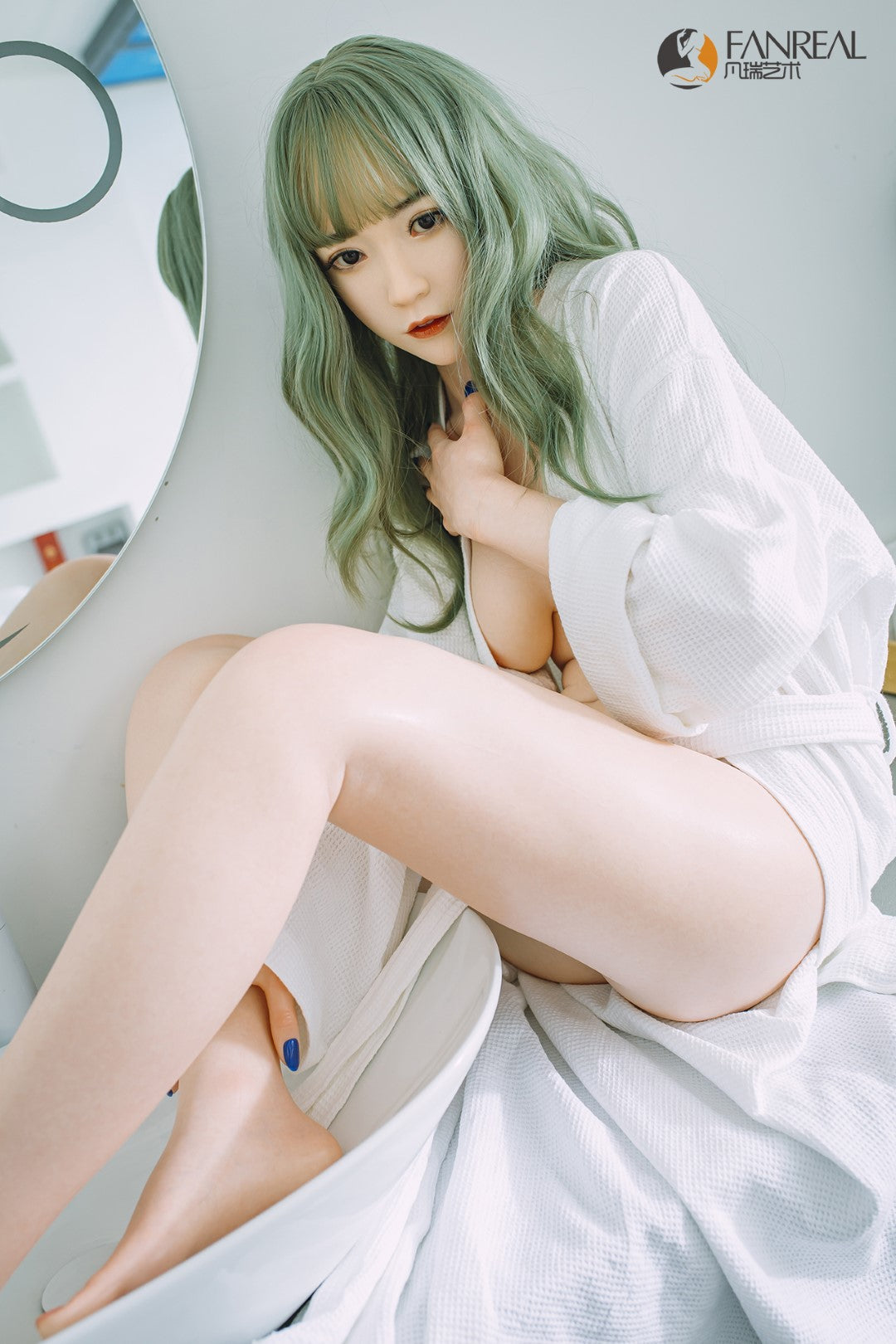 Qian poupée sexuelle (FanReal Doll 158 cm en silicone B-tobe)
