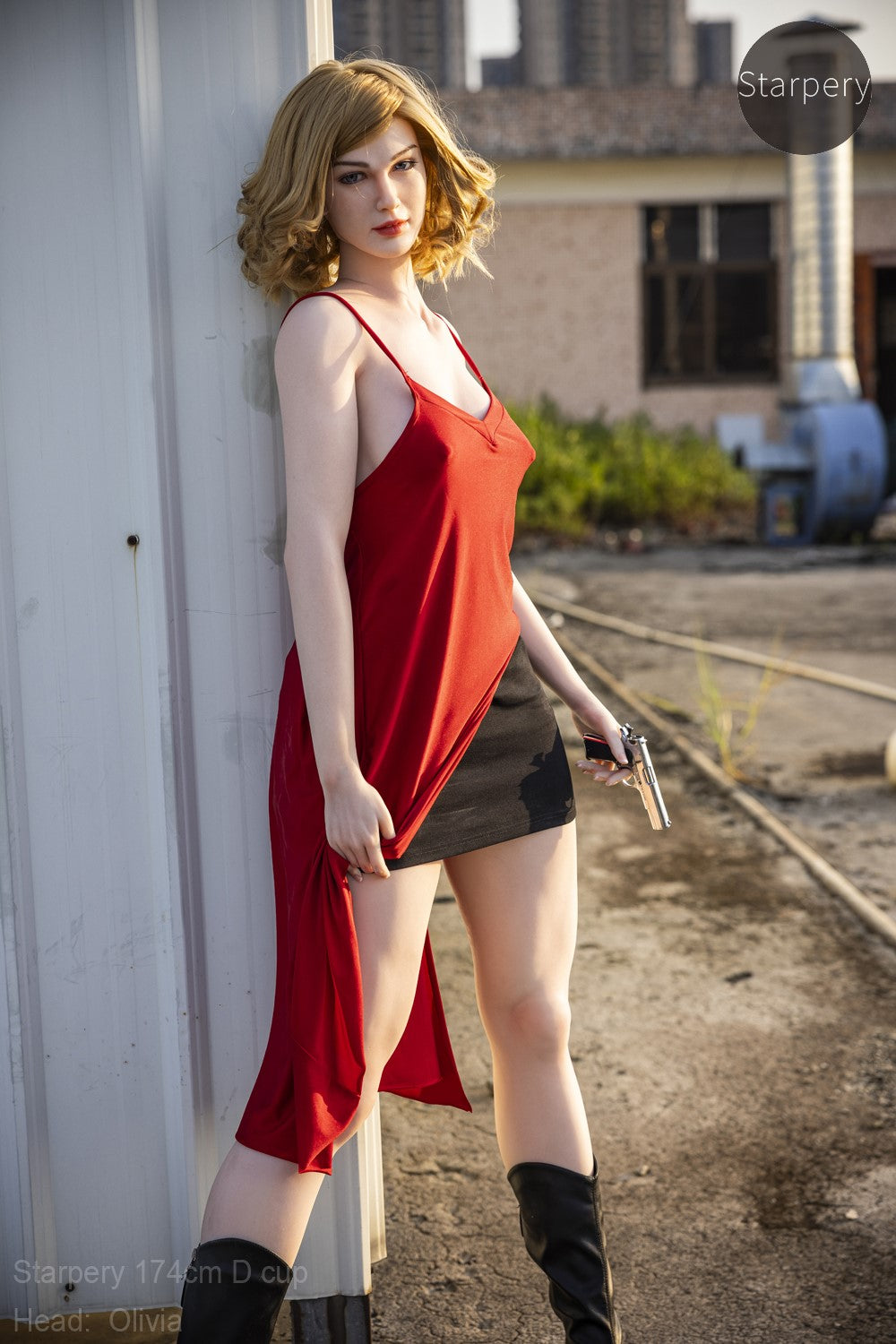 Olivia poupée sexuelle (Starpery 174 cm bonnet D TPE+Silicone)