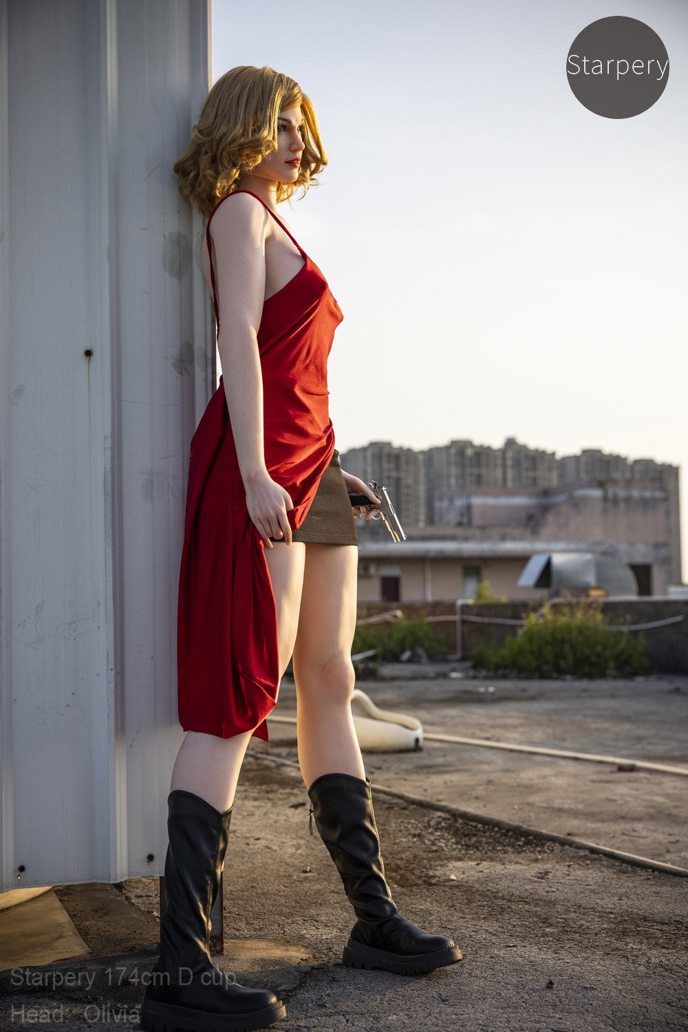 Olivia poupée sexuelle (Starpery 174 cm bonnet D TPE+Silicone)
