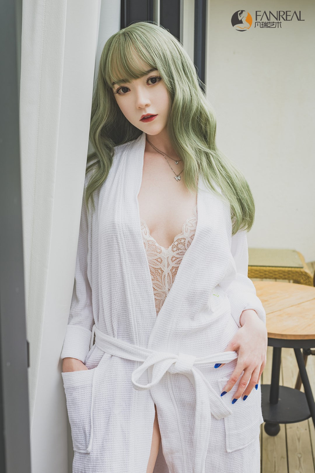 Qian poupée sexuelle (FanReal Doll 158cm bonnet B Silicone)