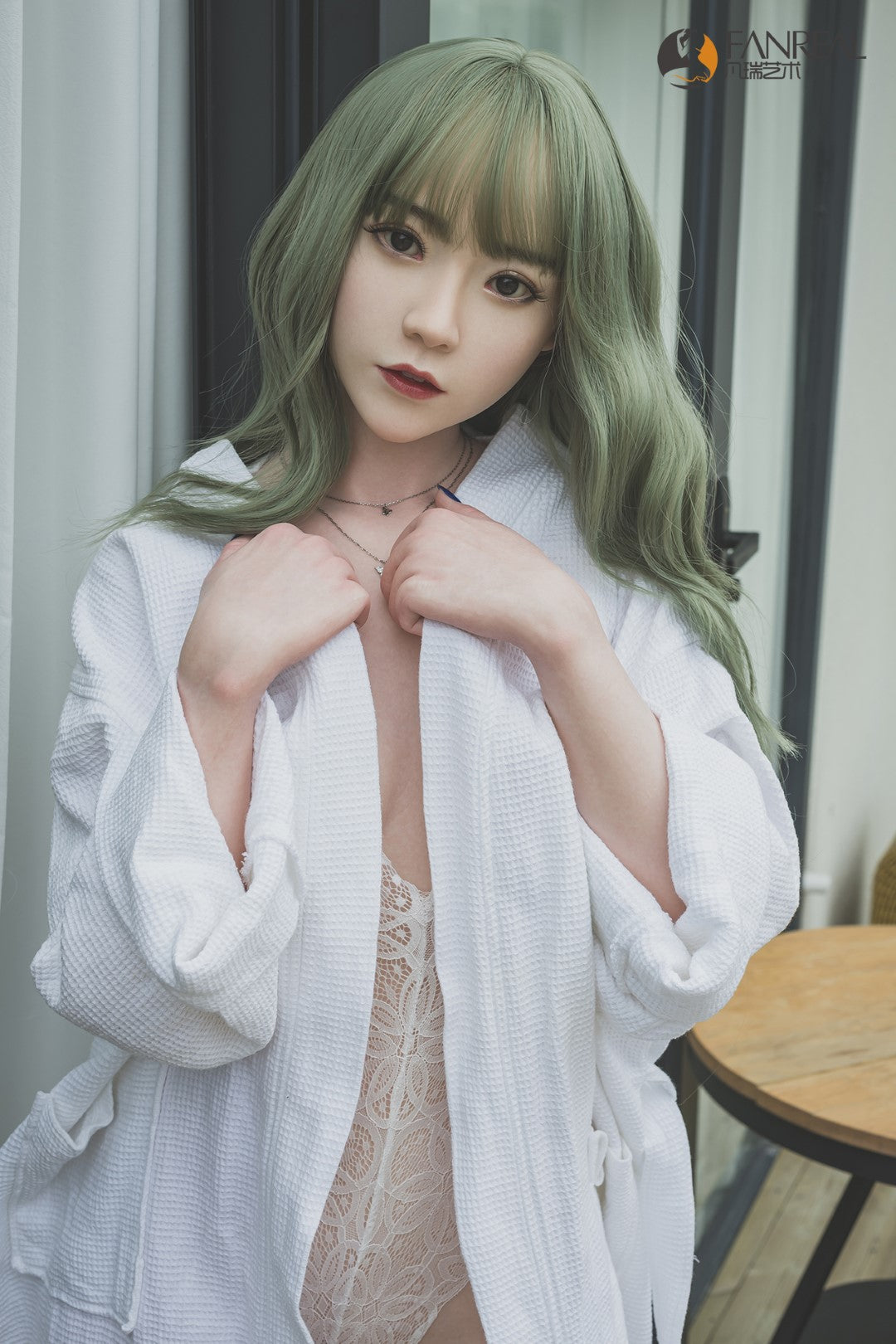 Qian poupée sexuelle (FanReal Doll 158cm bonnet B Silicone)
