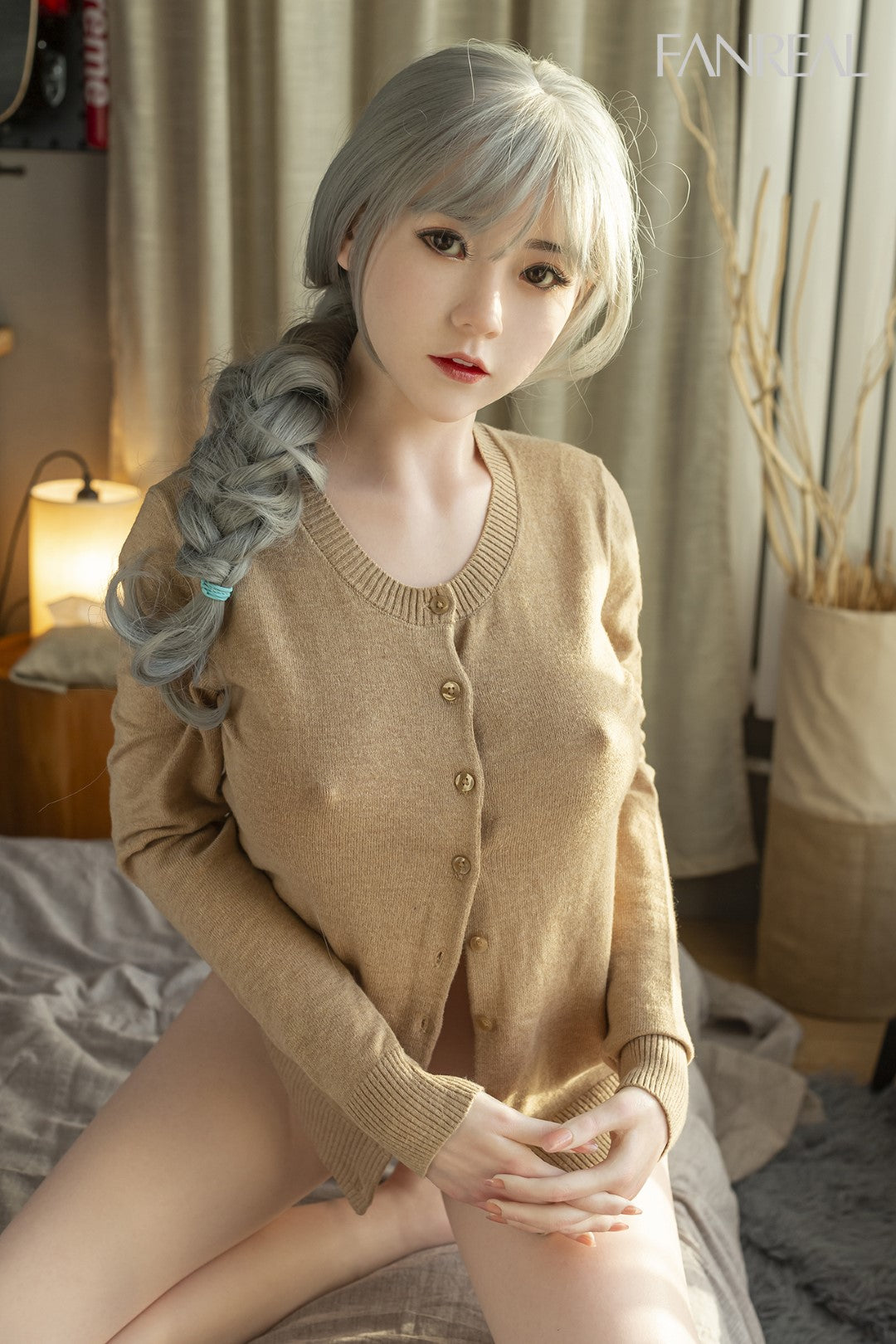 Qian poupée sexuelle (FanReal Doll 157 cm bonnet D en silicone)
